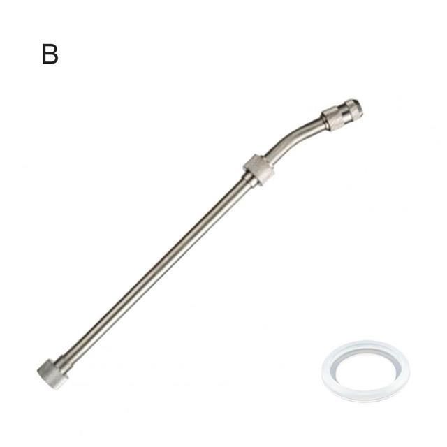 Lot de 4 Tuyau de garde-robe réglable en acier inoxydable, diamètre 25