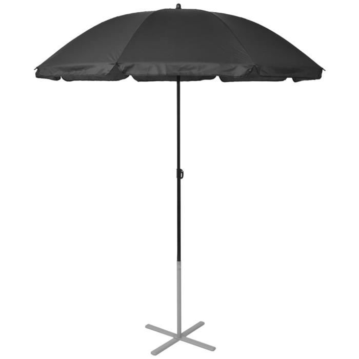 Tabouret De Jardin Pliable Mojawo - Aluminium/textilène Argenté/noir, Résistant Aux Intempéries, 43x48x40 Cm