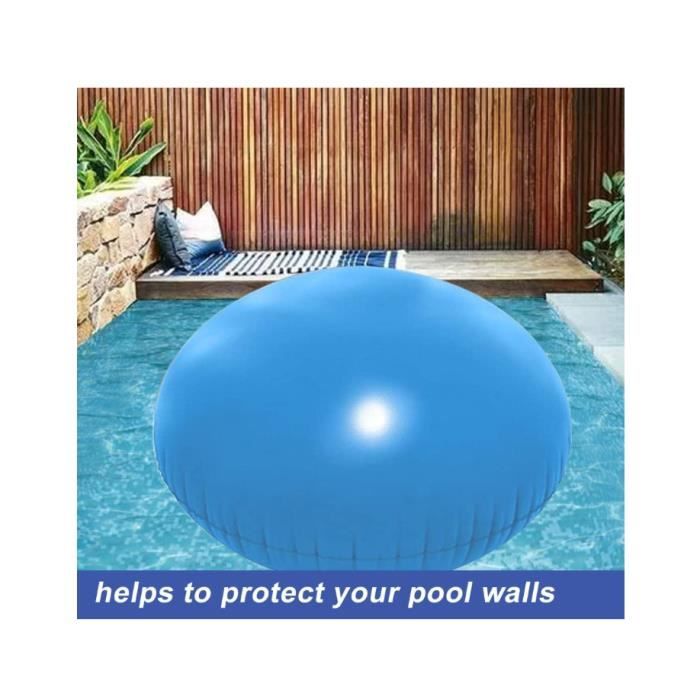Coussin Hivernage Piscine Hors Sol - Gonflable 4x4 Pieds PVC Protection Gel