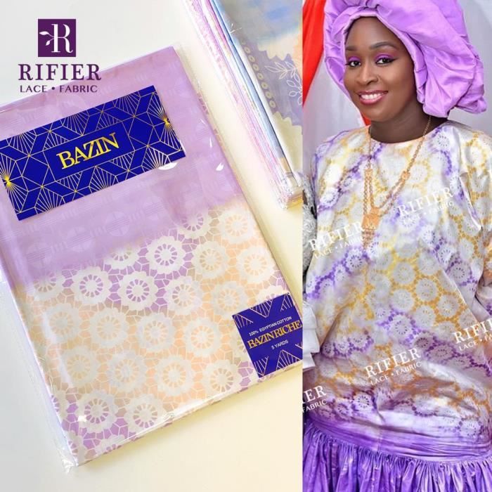 Bazin riche discount mariage