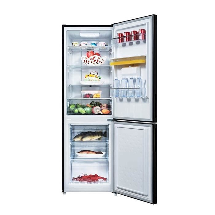Chiq - CHiQ réfrigérateur congélateur bas, 205L (153+52), low frost -  Réfrigérateur - Rue du Commerce