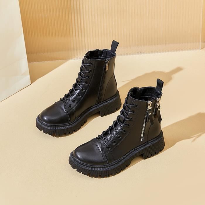 Bottine noir femme sales