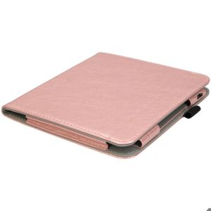Housse Kobo Aura H2O Edition 2 Kwmobile - Simili Cuir Rose Gold - Protection Et Support Intégré