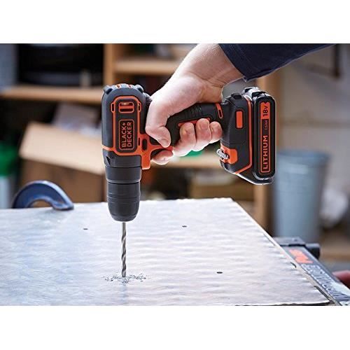 BLACK DECKER BDCDC18BAFC QW Perceuse visseuse sans fil Chargeur
