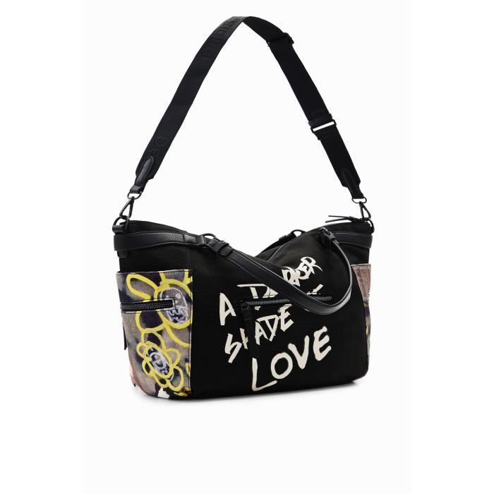 Sac bandouli re multipoche femme Desigual Love Road Libia