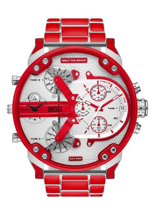 Montre Diesel Hommes DZ7480 Rouge Achat vente montre Homme
