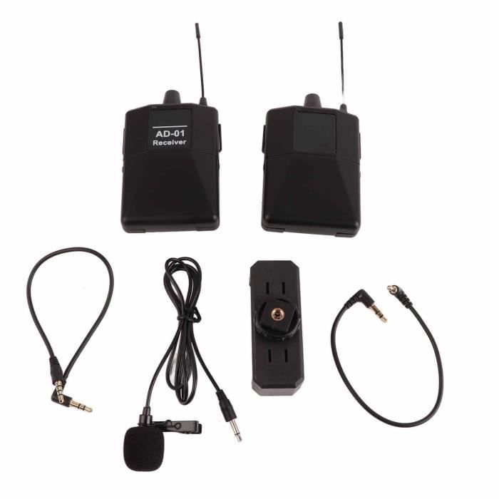 LIU 7542150399113 Microphone Cravate Sans Fil Lavalier Lapel Microphone liu-7542150399113-microphone-cravate-sans-fil-lavalier-lapel-microphone