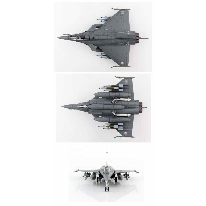 Miniature Avion Rafale Armée De L'Air - 15cm, Grise, Fabrication Française