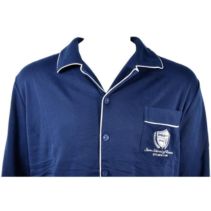 Pyjama boutonné homme 2025