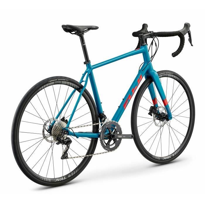 Velo de course FUJI Sportif 1.1 D 2021 Aluminium Bleu 14 vitesses Cdiscount Sport