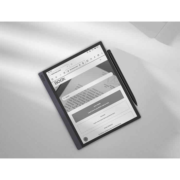 Tablette E-Ink - BOOX - TAB Ultra - 10.3 pouces - 4 Go RAM - 64 Go stockage  - Android 11