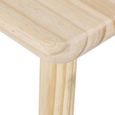 Akozon tabouret en bois Tabourets en bois de ménage polyvalents mignon petit banc siège enfant tabouret de meubles de bricolage-3
