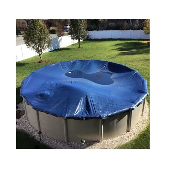 Coussin D'hiver Pour Piscine Hors Sol - 2 Coussins 4x4 Pieds Avec Cordes, Protection Contre Le Gel - 13