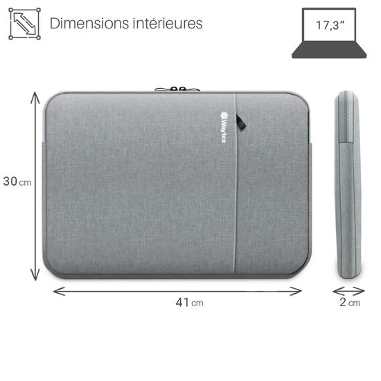 Surwin Housse pour Ordinateur Portable, Imprimé Léopard Housse Ordinateur  Portable Imperméable avec Poignée et Fermeture Éclair Housse de Protection  Ordinateur (17 Pouces,Arc en Ciel) : : Informatique