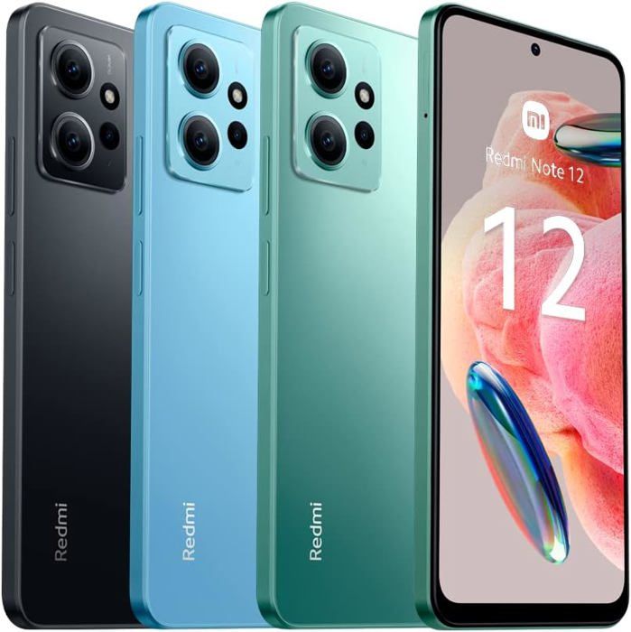 Redmi Note 12 Ice Blue 4Gb Ram 64Gb Rom - Cdiscount Téléphonie