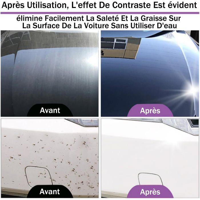 Spray Nano Anti-rayures Pour Voiture - Protection 3 En 1, Brillance Instantanée Et Durable