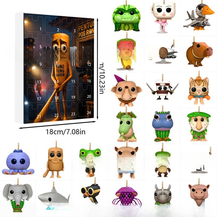 Kit Complet De Cartes à Collectionner Brainrot - 60 Cartes + 32 Stickers, Pour Enfants Et Ados ! - 7