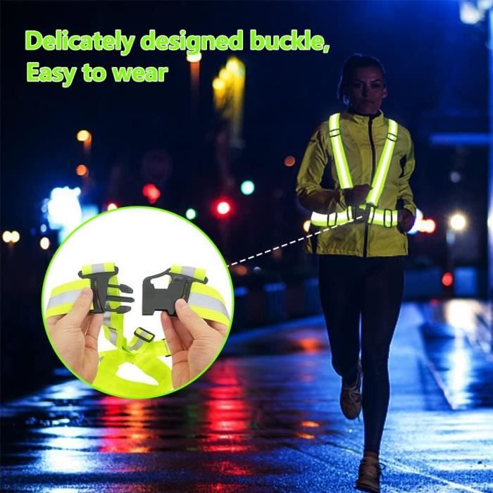 Gilet fluorescent velo clearance