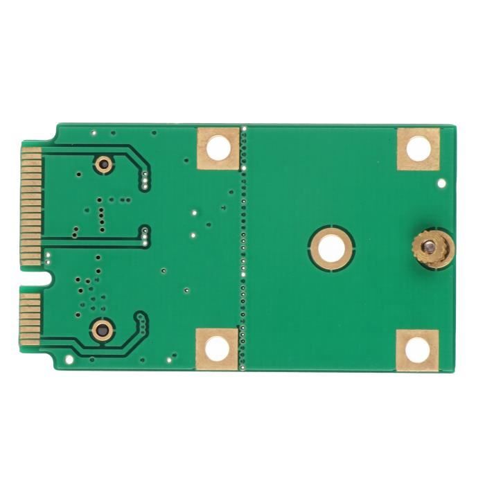 Fdit adaptateur M.2 PCIE Carte adaptateur M.2 NGFF SSD vers MSATA