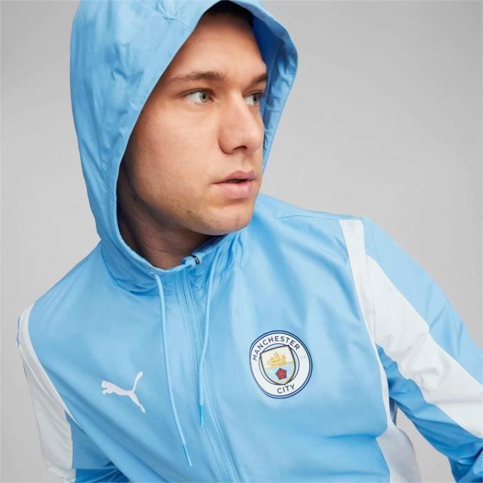 Puma Veste d'Avant-Match Manchester City FC Homme Bleu- JD Sports France