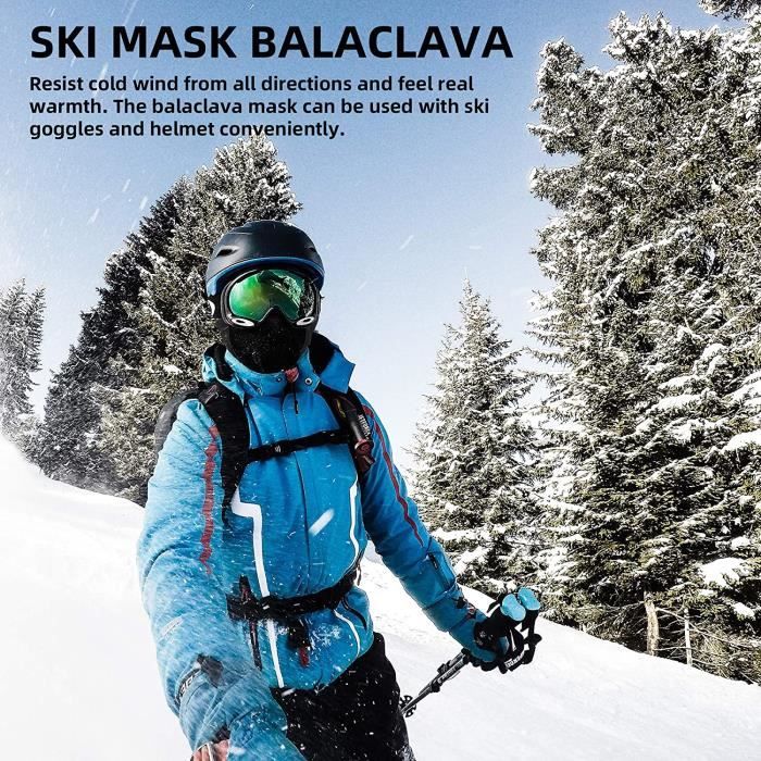 HOMME CAGOULE MOTO Hiver Masque de Ski Tour de Cou Coupe-Vent Camping  Randonnée EUR 7,69 - PicClick FR