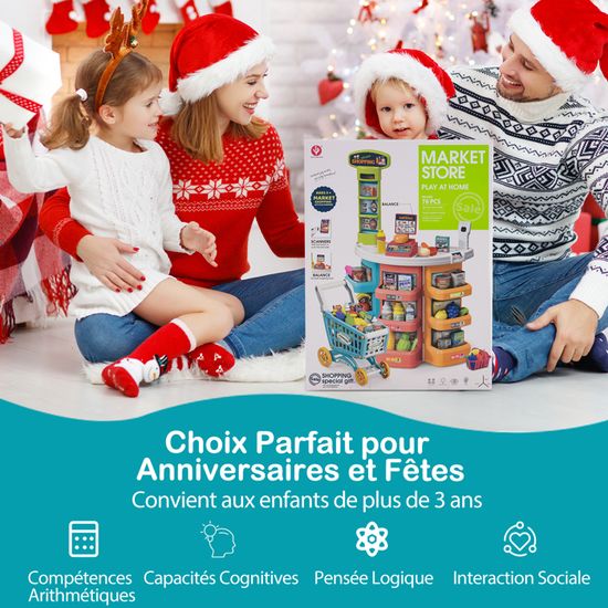 Cuisine de Jeu pour Enfants Jouet Cuisine avec Son Lumière Cuisinière Évier Hotte Machine à Glaçons Machine à Café Micro-ondes Gris Cuisine de Jeu pour Enfants Jouet Cuisine avec Son Lumière Cuisinière Évier Hotte Machine à Glaçons Machine à Café Micro-ondes Gris
