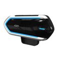 Couleur bleue  Kit Audio Étanche B35 Pour Moto, Kit Mains-Libres, Communicur de Casque Bluetooth, Accessoires-0