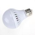7W E27 220V Capteur LED Lampe Ampoule de Lumière Sonore Auto Intelligent (lumière  AMPOULE - AMPOULE LED - AMPOULE HALOGENE-0