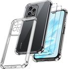 Coque Pour Honor 200 Lite + 2x [Verre de Protection] Souple Silicone Léger Transparent Antichoc - New&Teck