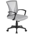 Yaheetech Chaise de Bureau Ordinateur en Maille sur Roulettes Pivotant Inclinable Grand Siège et Base Hauteur Réglable Gr