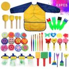 GHPKOTW 12 Éponges De Peinture En Mousse Double Face, Éponges De Peinture Kit Crafts, Tampon Pour Enfants Mignon, Éponge Tampon, Kit D'Apprentissage DIY Peinture, Tout-Petits, Apprentissage Précoce GHPKOTW 12 Éponges De Peinture En Mousse Double Face, Éponges De Peinture Kit Crafts, Tampon Pour Enfants Mignon, Éponge Tampon, Kit D'Apprentissage DIY Peinture, Tout-Petits, Apprentissage Précoce