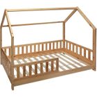 LAÏBA KIDS Lit Cabane Oasis Des Rêves Beige 90x190 cm