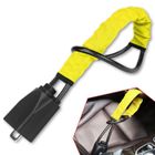 YOLISTAR Canne Antivol Voiture, Antivol Voiture, Antivol Voiture Volant, Robuste, Ajustement Universel, 3 Clés (JAUNE)