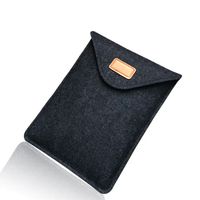 Tikawi Coque Housse Gris Dark Macbook Air / Macbook Pro 13' Pochette de protection [Haute Protection] [Anti-Rayure] [Fine légère]