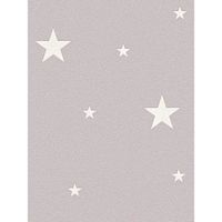 Briller dans l’étoiles sombres papier peint Taupe - création 32440-2