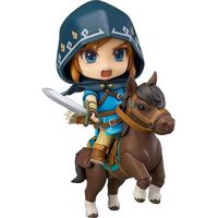 La légende de Zelda: souffle de la figure sauvage PVC figurines réalistes lien équitation personnage modèle à collectionner
