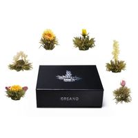 Mélange de fleurs de thé "ErblühTee"- boîte cadeau magnétique, 6 variétés différentes