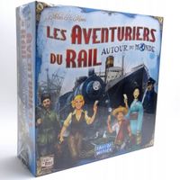 Les Aventuriers du Rail : Autour du Monde - Asmodee - Jeu de société - Jeu de plateau