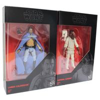 Figurines Ackbar & Lando - Star Wars The Black Series - HASBRO - 9,5 cm - Accessoires inclus