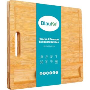 Grande Planche à Découper En Chêne - Avec Fente à Jus - Fabriquée Aux USA
