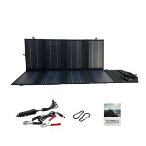 KIT PHOTOVOLTAIQUE Kit de panneaux solaires pliables 50W, 12V-3a, sor
