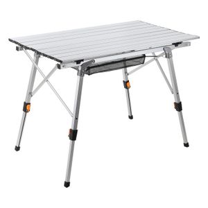 TABLE DE CAMPING Randaco Table de camping 91x50cm, 2 Hauteur réglab