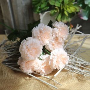 Soie Artificielle Fausses Fleurs Daisy Lotus Mariage Bouquet