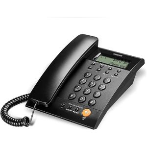 Téléphone fixe Téléphone à combiné sans fil Bureau d'affaires Tél
