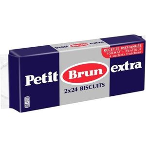 BISCUITS SABLÉS LU BRUN - Brun Petit Brun Extra 300G - Lot De 4