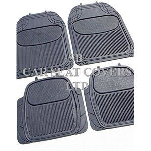 non-Slip Tapis en caoutchouc,Bleu Car Porte Fente Pad Mat pour Land Rover Range Rover Evoque 2012 2013 2014 2015 2016 2017 2018