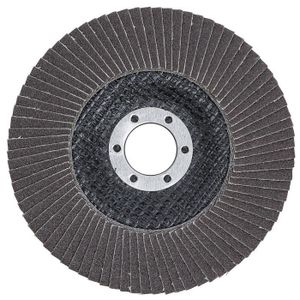 10 Disques à Lamelles 76mm Grain 120 - Pour Meuleuse - Zircone Alumine - Meulage Acier Et Métaux