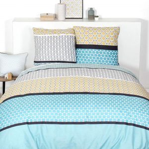 Ligne Douceur CDaffaires Housse de Couette 240x220 cm Allover fanzi