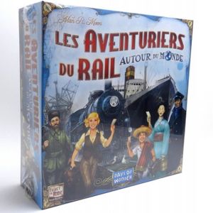 JEU SOCIÉTÉ - PLATEAU Les Aventuriers du Rail : Autour du Monde - Asmode