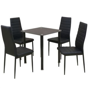 TABLE À MANGER COMPLÈTE SWEET Ensemble table et chaise de salle à manger 5
